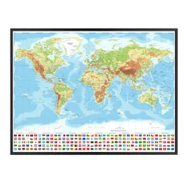 plakat-mapa-fizyczna-swiata-na-sciane-120x80