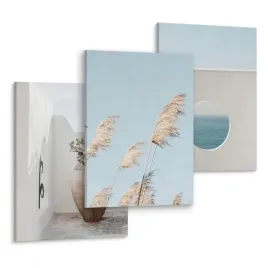 obrazy-do-sypialni-trawa-morze-widok-rosliny-90x40