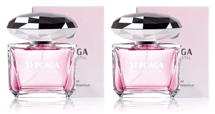 Vercage Brillant Bright Crystal perfumy damskie 2x50ml
