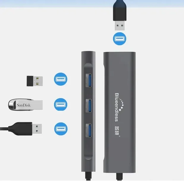 hub-adapter-4x-usb-30-a007-liczba-portow-4