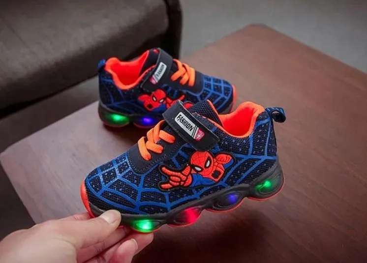 buty-spider-man-niebieskie-i051