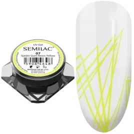 semilac-zel-do-zdobien-spider-gum-07-neon-yellow
