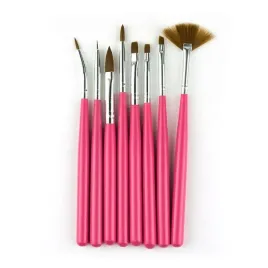 zestaw-pedzelkow-do-zdobien-8szt-rozowe