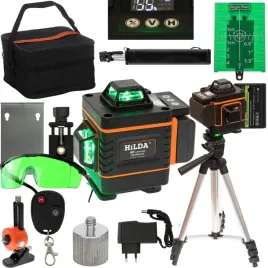 poziomica-laserowa-360-laser-krzyzowy-4d-statyw