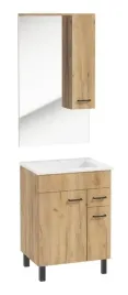 szafka-lazienkowa-z-umywalka-60-i-lustrem-dab-craft-na-nozkach-stojaca