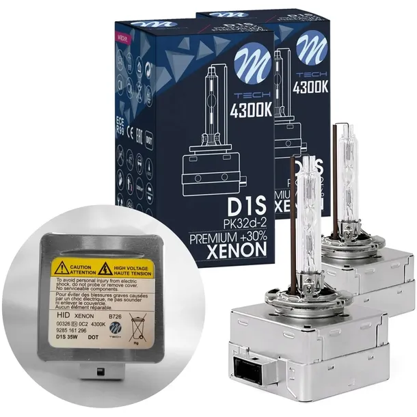 Żarówka D1S Palnik Żarnik Xenon M-Tech PREMIUM 4300K-2 szt