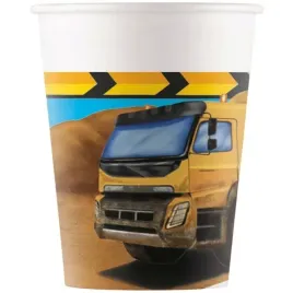 kubeczki-papierowe-budowa-pojazd-200-ml-8-szt