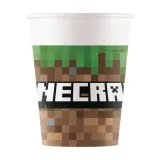 kubeczki-papierowe-minecraft-gra-200-ml-8-szt