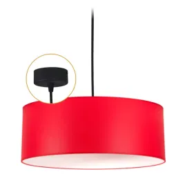 lampa-wiszaca-sufitowa-zyrandol-abazur-nowoczesna-czerwona-40-cm