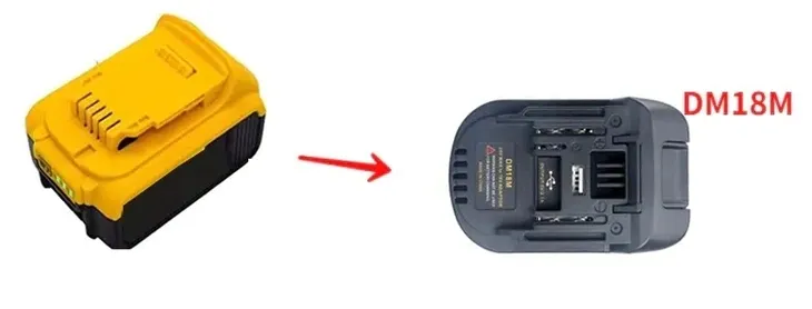 adapter-akumulatora-dm18m-stan-nowy