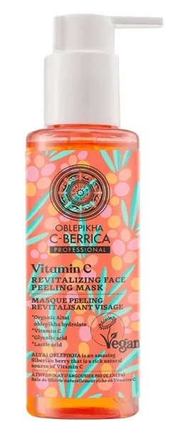 Maska Peeling Do Twarzy Natura Siberica Z Witaminą C Oczyszczająca