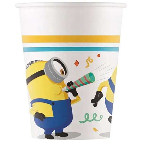 kubeczki-papierowe-minionki-200-ml-8-szt