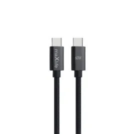 maxlife-kabel-mxuc-12-usb-c-usb-c-20-m-60w-czarny