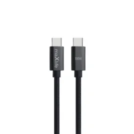 maxlife-kabel-mxuc-12-usb-c-usb-c-10-m-100w-czarny