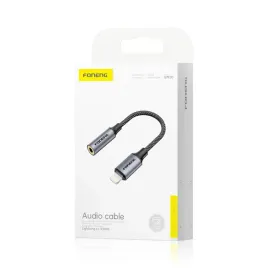 foneng-adapter-bm30-lightning-jack-3-5mm-0-14m-czarny