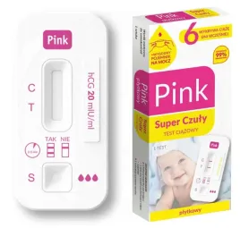 pink-super-czuly-plytkowy-test-ciazowy-999percent