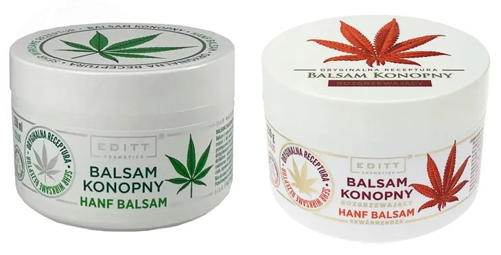 MOCNA MAŚĆ KONOPNA BALSAM konopny Bóle Stawów 220ml