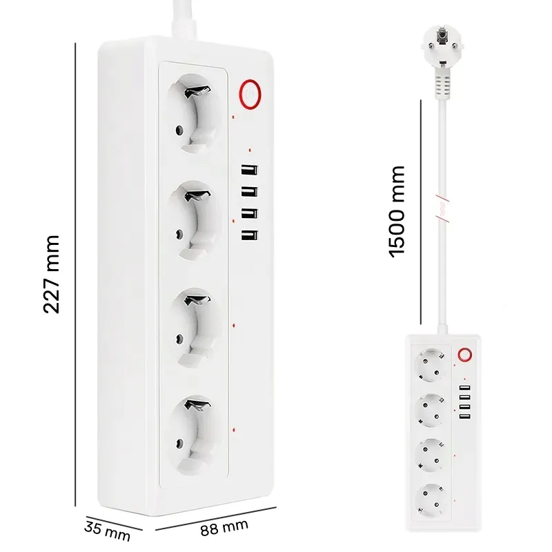 inteligentna-listwa-zasilajaca-wifi-tuya-smart-usb-stan-nowy