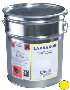 Farba Drogowa LABRADOR żółta opakowanie 15 kg