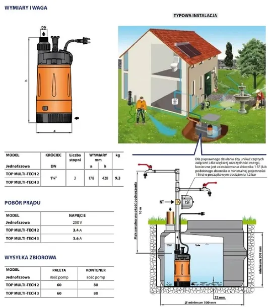 pompa-top-multi-tech-3-auto-pedrollo-550w-7200-l-h-maksymalna-wydajnosc-pompy-120-l-h