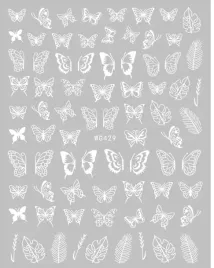 naklejka-na-paznokcie-motyle-samoprzylepne-liscie-biale-motyl-wg429