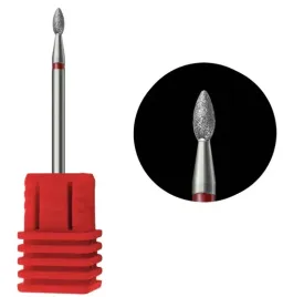 frez-diamentowy-lezka-drobny-czerwony-do-skorek-zelu-hybryd-akrylu-manicure