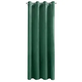 zaslona-welwetowa-rosa-135x250cm-ciemny-zielony-przelotki