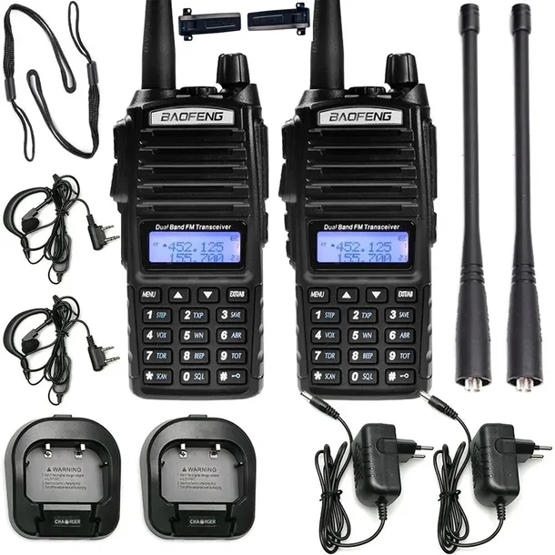 2x Baofeng UV-82 5W RADIOTELEFON KRÓTKOFALÓWKA PMR