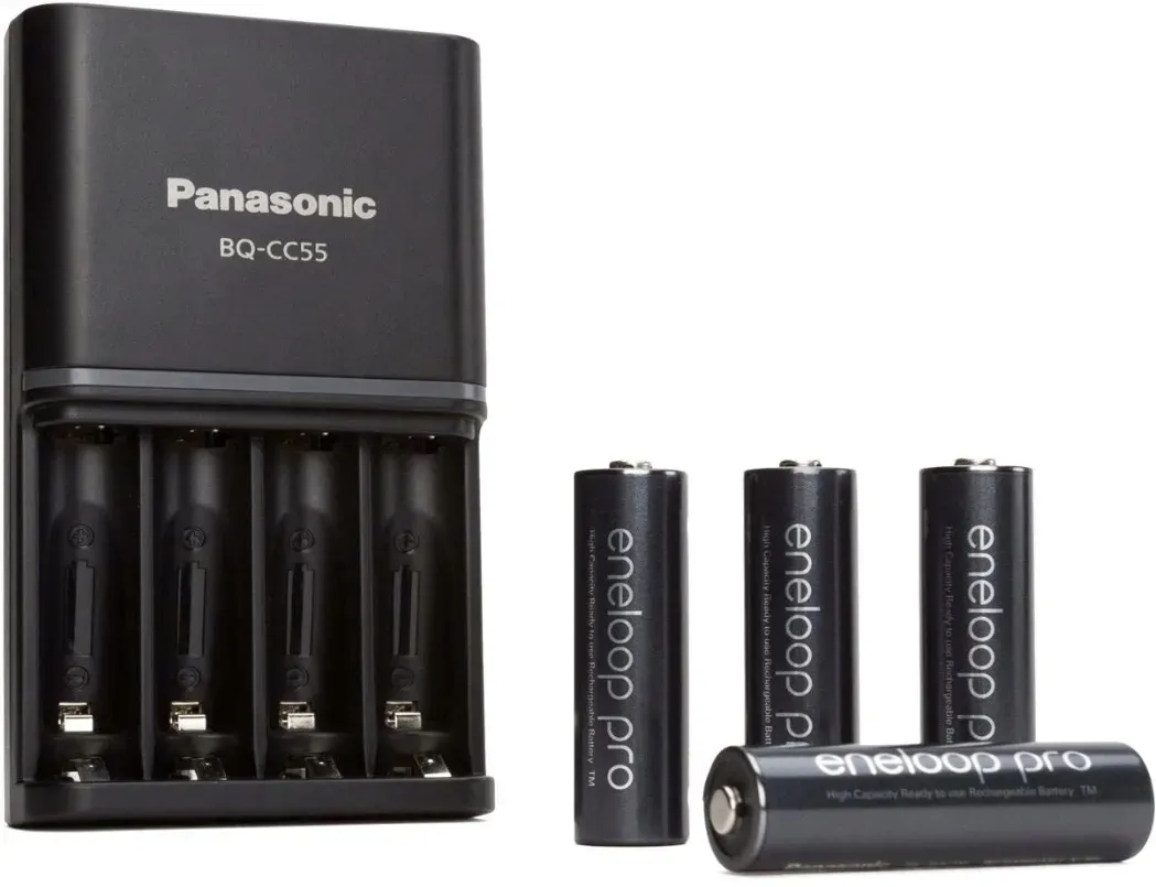ladowarka-panasonic-bq-cc55-4x-r6-aa-eneloop-pro-stan-nowy