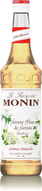 Monin Syrop z Czarnego Bzu 700 ml Elder Flower smakowy Czarny Bez sok