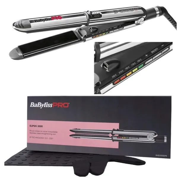 Prostownica Babyliss Pro do Włosów Elipsis 3000 ceramiczna Jonizacja +mata