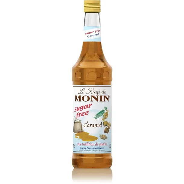 Monin Syrop barmański smakowy do kawy Karmel 700 ml bez cukru Caramel