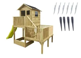 domek-dla-dzieci-hubert-taras-z-dlugim-slizgiem-jasnozielonym-kotwy