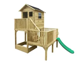 drewniany-domek-ogrodowy-hubert-z-krotkim-slizgiem-ciemnozielonym-12m