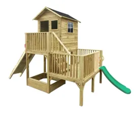 domek-dla-dzieci-hubert-ze-scianka-wspinaczkowa-i-zjezdzalnia-ciemnozielona