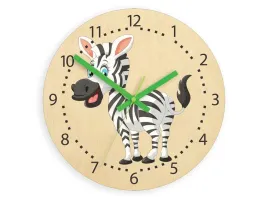 zegar-scienny-do-pokoju-dziecka-zebra-30cm-cichy