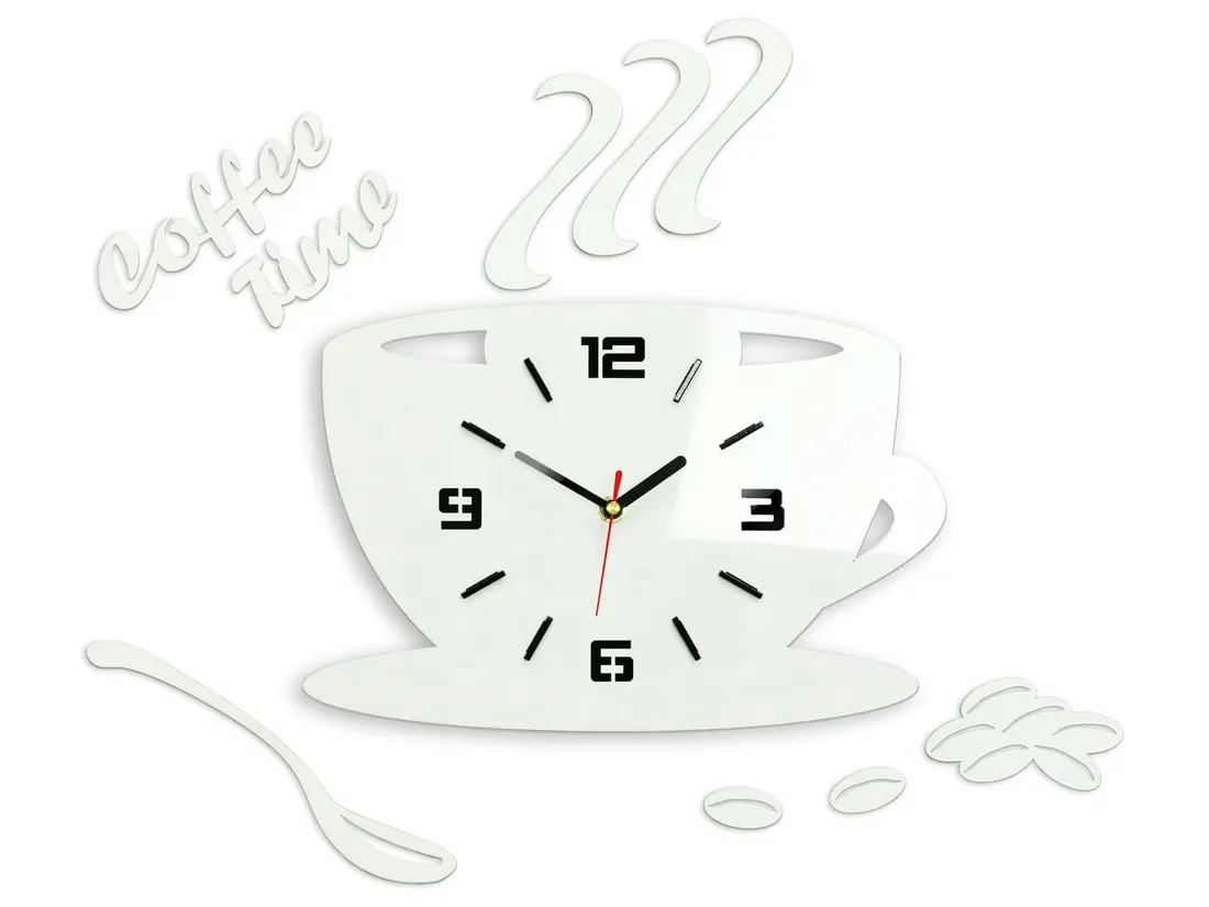 zegar-scienny-modernclock-filizanka-3d-biala-stan-nowy