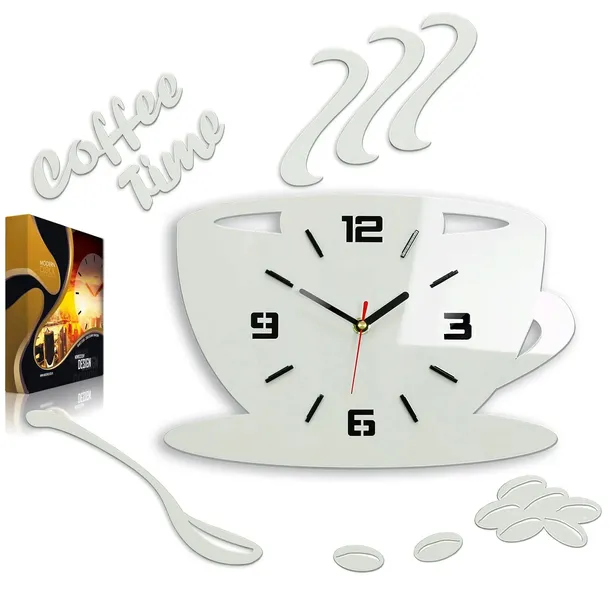 zegar-scienny-modernclock-filizanka-3d-biala-typ-scienny