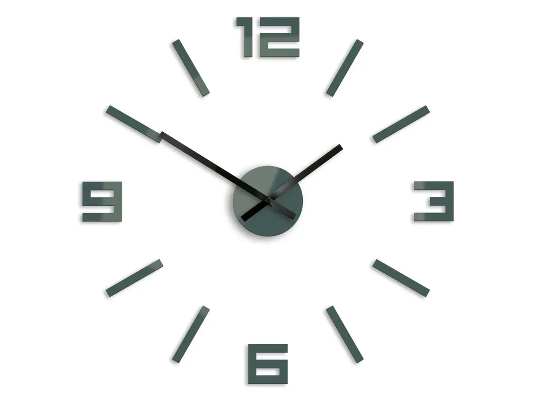 zegar-scienny-modernclock-arabic-szary-diy-50cm-stan-nowy