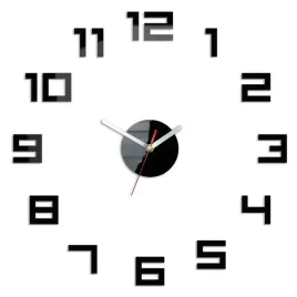 zegar-scienny-modernclock-digit-diy-3d-czarny