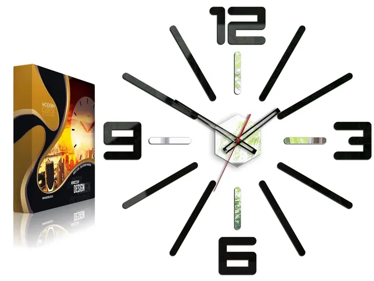 zegar-scienny-modernclock-max-lustro-kolor-czarny
