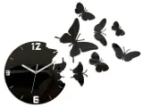 zegar-scienny-modernclock-motyle-czarne-diy-stan-nowy