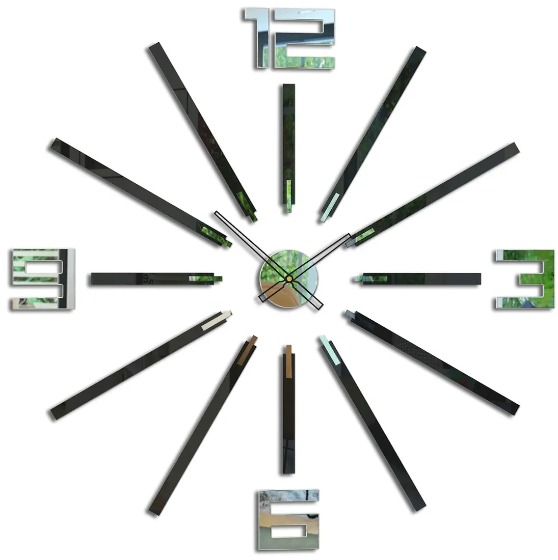 zegar-scienny-modernclock-big-clock-cichy-diy-stan-nowy