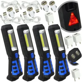 latarka-led-cob-warsztatowa-lampa-akumulator-4szt