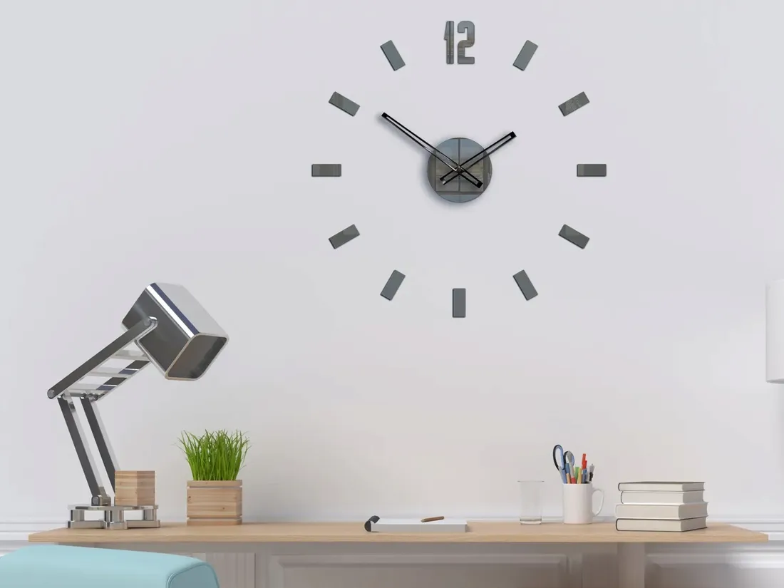 zegar-scienny-modernclock-punkt-szary-3d-diy-50cm