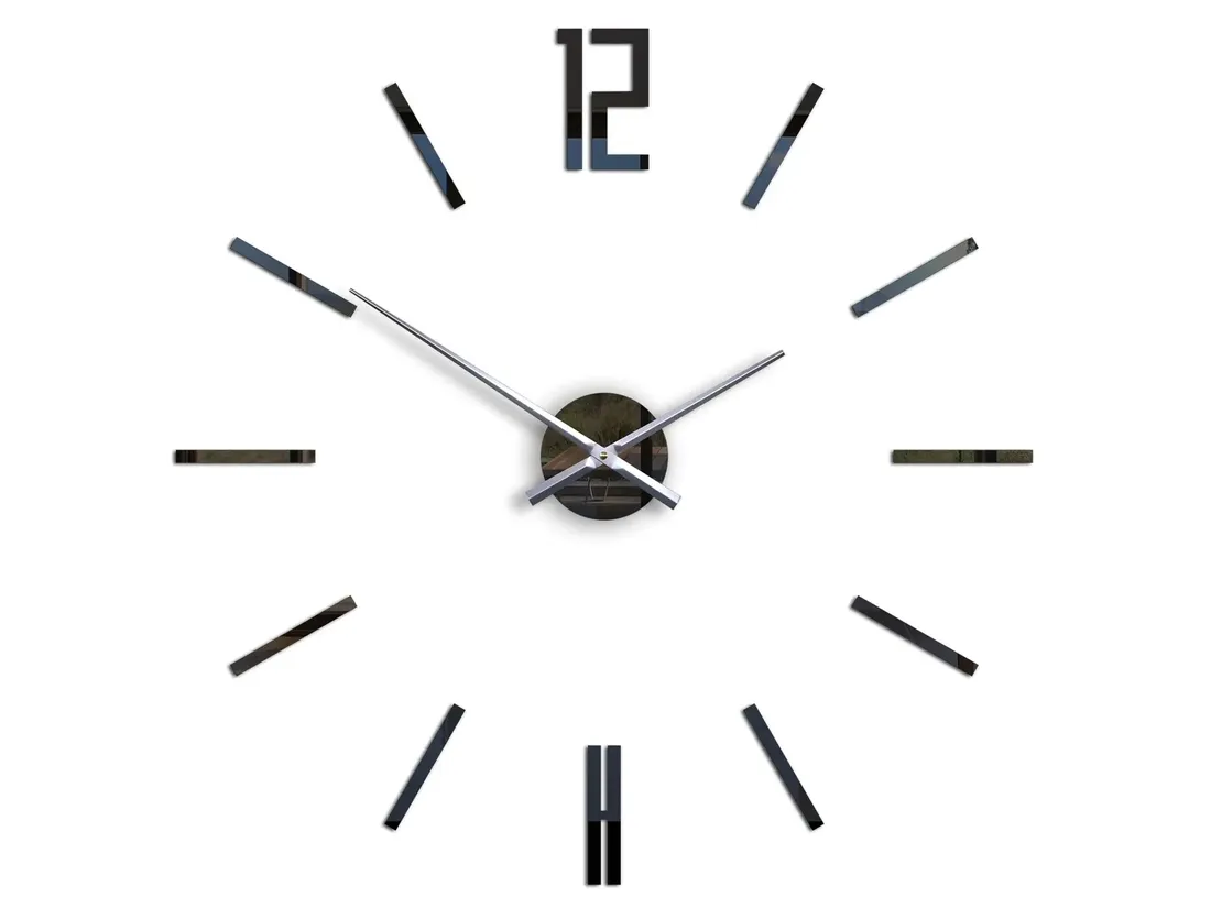duzy-zegar-scienny-modernclock-carlo-czarne-diy-stan-nowy