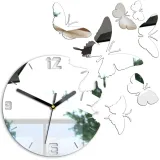 zegar-scienny-modernclock-motyle-lustro-diy-marka-modernclock