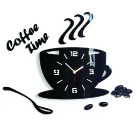 zegar-scienny-kuchenny-modernclock-coffe-time-3d