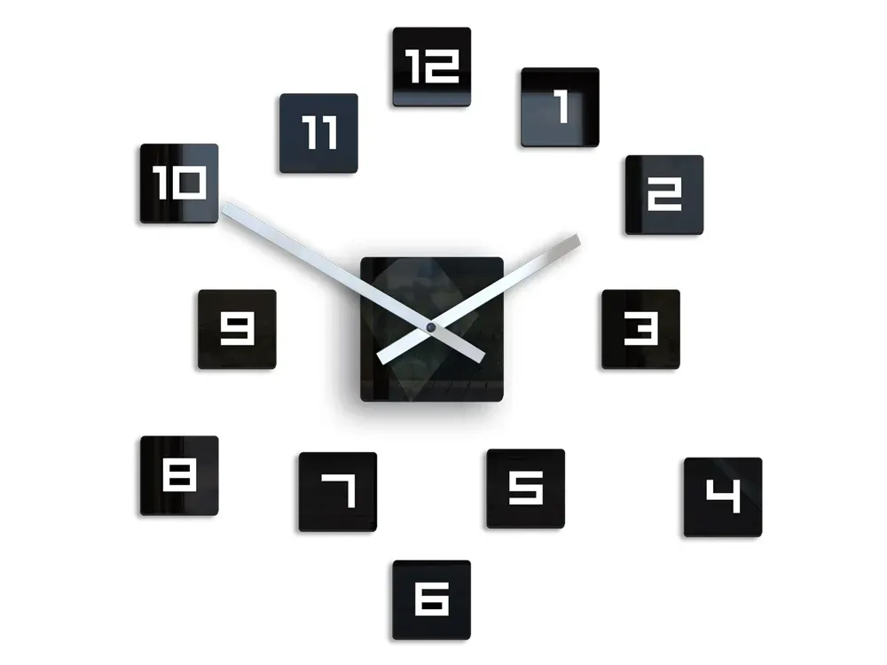 zegar-scienny-modernclock-design-cube-50-cm-stan-nowy
