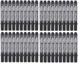 marker-czarny-permanentyny-okragly-mazak-40szt